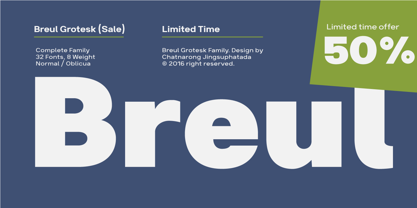 Breul Grotesk
